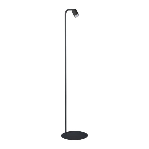 Stehleuchte flexibel Metall Schwarz GU10 140 cm Modern