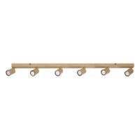 Deckenspot flexibel 6-flammig Sandfarben GU10 127 cm