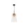 Lampe &agrave; suspendre en verre Moderne &Oslash;23cm ARAVAE Table &agrave; manger