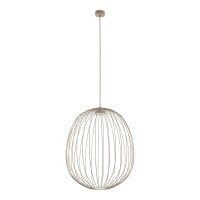 Pendelleuchte Metall Sandfarben GX53 &Oslash;50 cm...