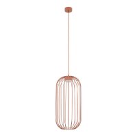 Pendelleuchte Metall Kaminrot GX53 &Oslash;25 cm rund Draht
