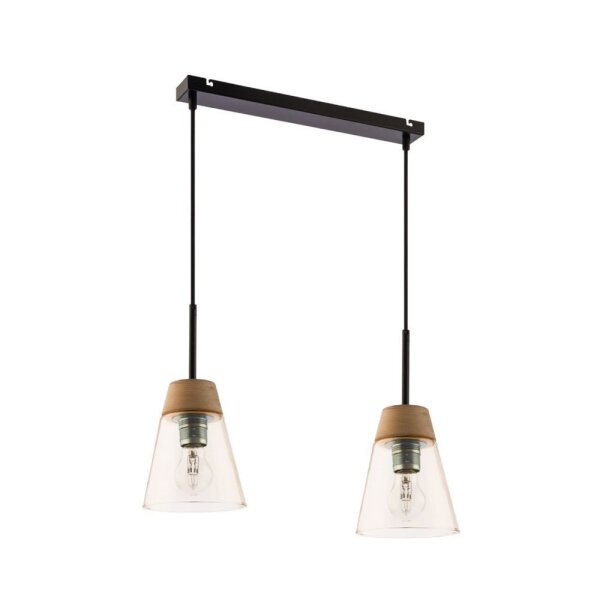 Lampe à suspendre ARAVAE verre en ambre Lampe à suspendre