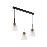 Lampe &agrave; suspendre verre satin&eacute;...