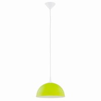 Pendelleuchte Glas Grün E27 L:30 cm Schirm dekorativ