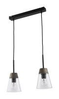 Suspension ARAVAE verre oblong Lampe de salle à...