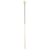 Hängelampe Metall Gold G9 Ø5,2 cm Zylinder...