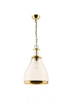 Lampe à suspendre TANYL en laiton verre...