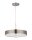 Suspension ronde en argent &Oslash;48cm LORSAN Table &agrave; manger