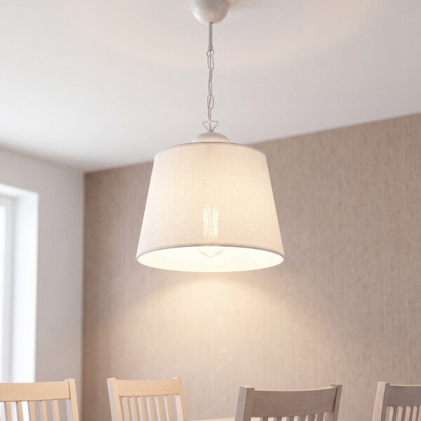 Suspension Blanc Ø38cm confortable LOCOLA Salle à manger