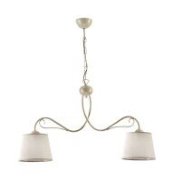 Lampe &agrave; suspendre tissu m&eacute;tal LOCOLA Salle...