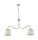Lampe &agrave; suspendre tissu m&eacute;tal LOCOLA Salle &agrave; manger Lampe
