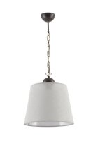 Suspension Gris Marron &Oslash;38cm Salon LOCOLA