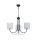 Lustre Abat-jour Noir Blanc Lampe de table