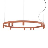 Pendelleuchte Terrakotta Aluminium GU10 &Oslash;116 cm...