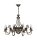 Lustre BELRAND Shabby brun Ø67cm Salle à manger
