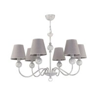 Lustre Gris Blanc Ø74cm ANTEXIA Lampe de table...