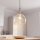 Lampe à suspendre en verre Ø30cm sphère rétro table à manger cuisine