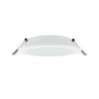 LED Einbauspot blendarm Weiß 4000K Ø14 cm rund