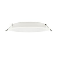 LED Einbauspot blendarm Weiß 4000K B:19,5 cm Modern