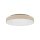 LED Deckenleuchte Beige blendarm 3000K B:48 cm Modern