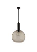 Suspension Boule Fumée Verre Ø30cm LYSITOS...