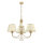 Lustre Ø67cm Shabby Gold 3xE27 Lampe à suspendre