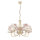 Lustre motif floral Ø70cm salle à manger 5xE27