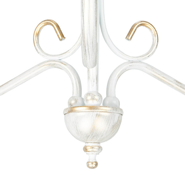 Lustre GANARA en or shabby motif baroque