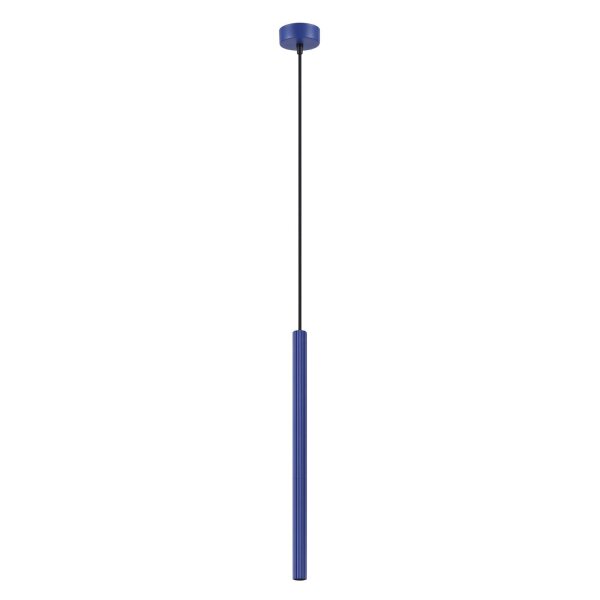 Pendelleuchte Stahl Ultramarin Modern G9 Ø2,5 cm rund