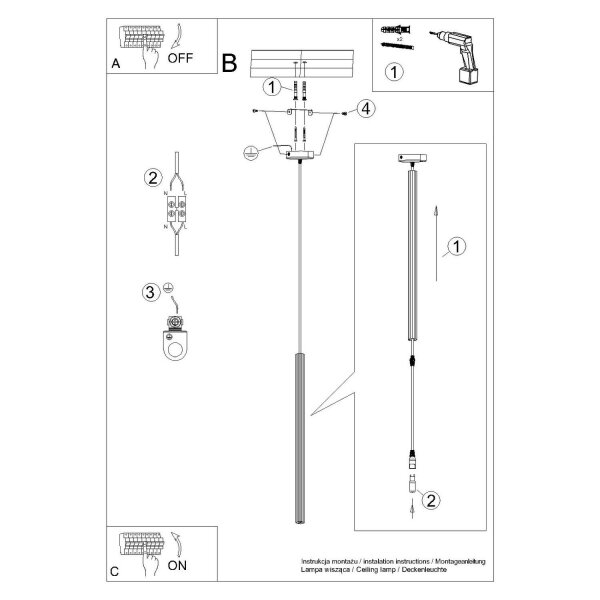 Pendelleuchte Stahl Ultramarin Modern G9 Ø2,5 cm rund