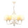 Lustre shabby en or écru Ø64cm GANARA
