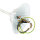 Lustre shabby en or écru Ø64cm GANARA