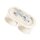 Wandlampe Up Down indirekt Aluminium Beige G9 B:21cm