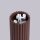 Deckenleuchte Glas Aluminium Braun G9 IP44 L:12 cm