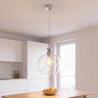 Suspension en verre NERISSA Boule Ø30cm Lampe de...