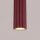 Hängelampe höhenverstellbar Aluminium Burgund GU10 45cm