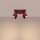 Deckenspot schwenkbar Aluminium Burgund GU10 B:25cm
