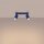 Deckenspot schwenkbar Aluminium Ultramarin GU10 L:30cm