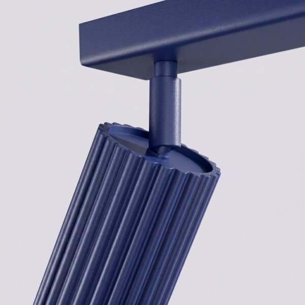 Deckenspot schwenkbar Aluminium Ultramarin GU10 117cm