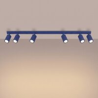 Deckenspot schwenkbar Aluminium Ultramarin GU10 117cm