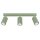 Deckenspot schwenkbar Aluminium Salbei GU10 L:45cm