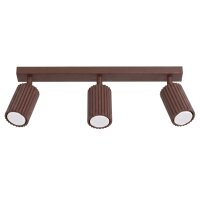 Deckenspot schwenkbar drehbar Aluminium Braun GU10 45cm