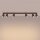 Deckenspot schwenkbar Aluminium Braun GU10 L:117cm