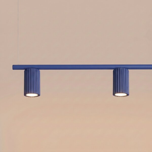 Hängelampe verstellbar Aluminium Ultramarin GU10 122cm