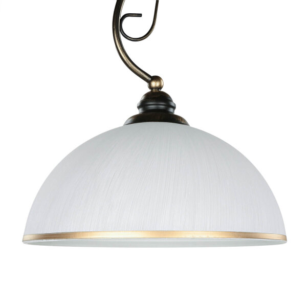 Lampe à suspendre en verre Ø30cm Lampe à suspendre table à manger 1xE27
