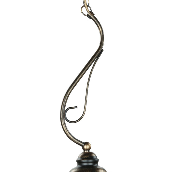 Lampe à suspendre en verre Ø30cm Lampe à suspendre table à manger 1xE27