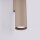 Wandlampe Up Down indirekt Stahl Taupe GU10 T:8 cm
