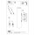 Wandlampe Up Down indirekt Stahl Burgund GU10 T:8cm