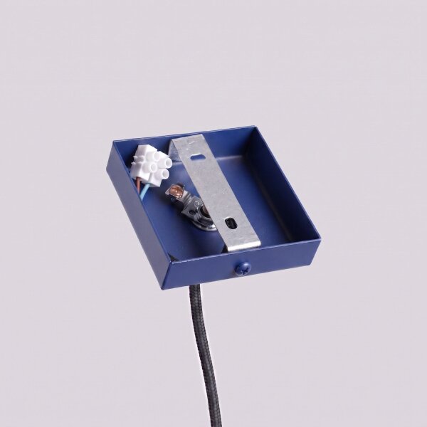 Pendelleuchte Stahl Ultramarin Modern GU10 L:8 cm