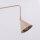 Wandlampe Stahl Taupe Schalter 2-flammig E14 T:80cm